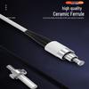 Qi Shao Telecom-Grade Armored FC-SC Fiber Patch Cable