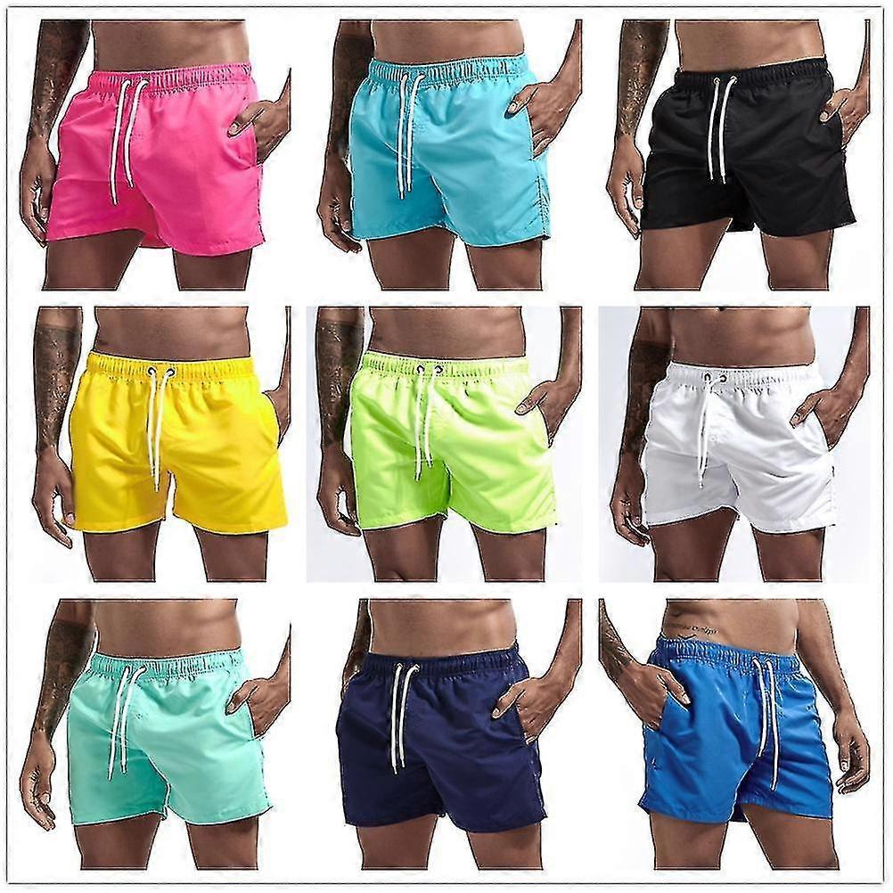 Pocket Swimming Shorts For Men Swimwear Man Swimsuit Swim Trunks Summer Bathing Beach Wear Surf  beach Short board pants Boxer - RiRi