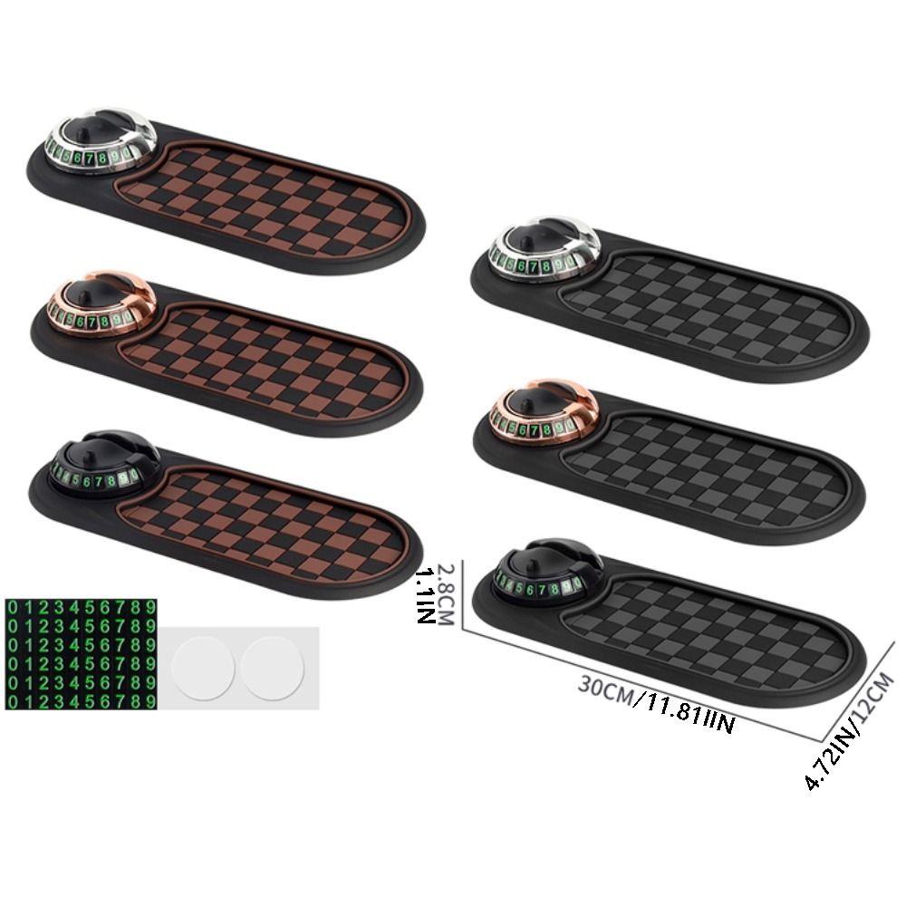 Multifunctional Car Anti Slip Mat 4 in 1 Dashboard Grip Pad Car Mobile Phone Holder  Center Console