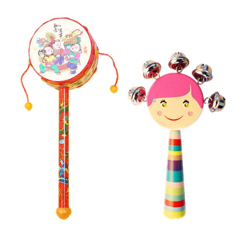 Babyrasselspielzeug für Jungen & Mädchen, Frühes Lernen, Greif- & Verfolgungs-Trainer, 0-12 Monate
