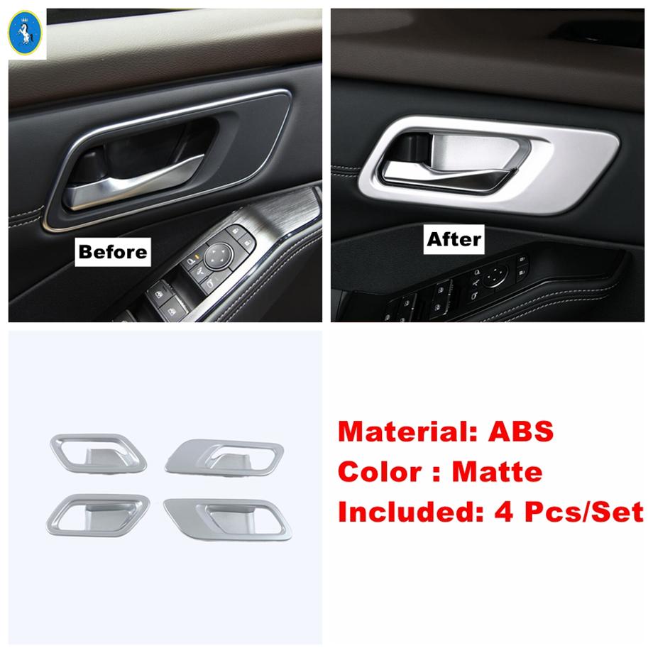 Matte Car Water Cup Holder / Gear Shift Lift / Air AC Accessories Cover Trim For Nissan X-Trail X Trail / Rogue T33  - 2026