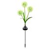 Solar Powered Dandelion Garden Lights With Rgb Color Changing And Waterproof Perfect For Yard Patio Pathway Decor
