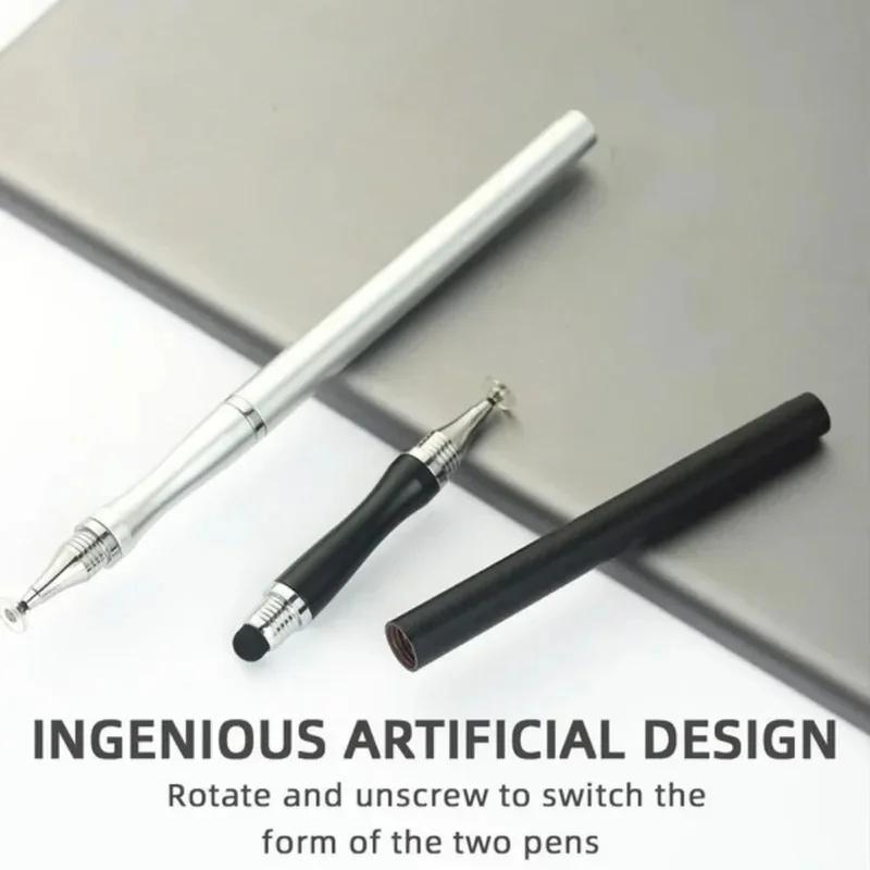 1/2pcs 2 In 1 Stylus Pen Universal Touch Pen Drawing Tool for Capacitive Screens Mobile Phones Tablets Compatible Accessories 6