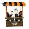 Decorative Resin Figurines Halloween Ghost Figurine, Spooky Cart Statue for Seasonal Party Decor Home Garden Decor, Table Centerpiece Festive