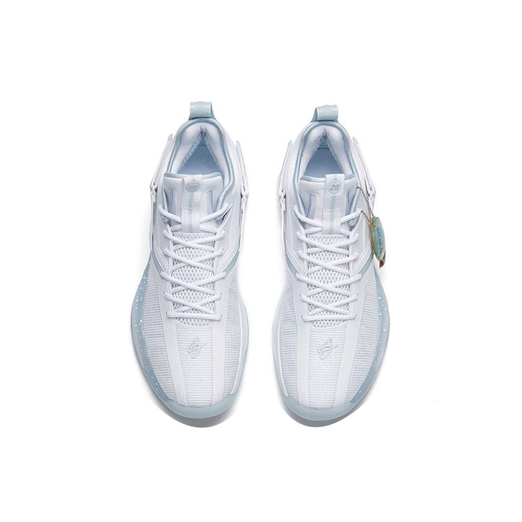 Anta GH3 Hayward Nitrogen Technology Low-Top Basketball Shoes Men sneakers White Blue 112211103-5(S-BOX)