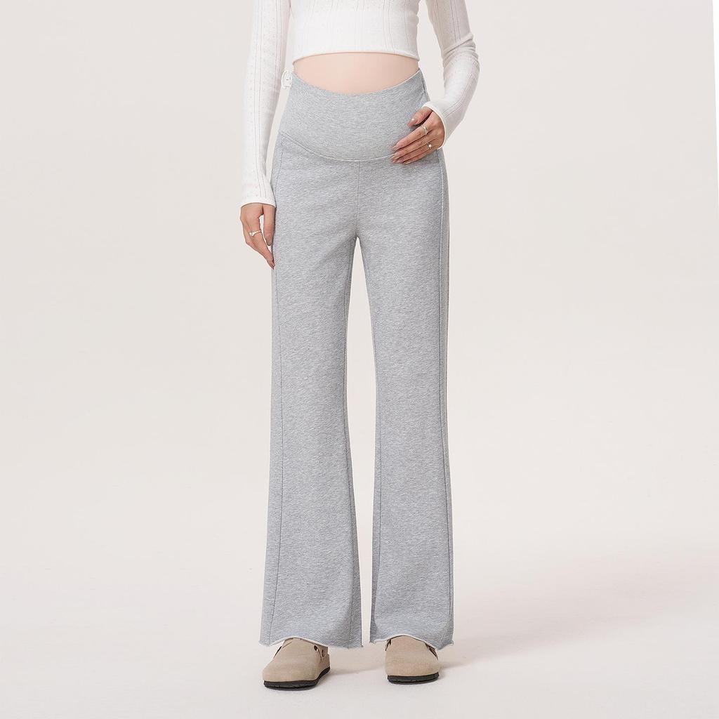 MASANON Maternity Petite Micro-Flare Pants for Early Autumn 2025