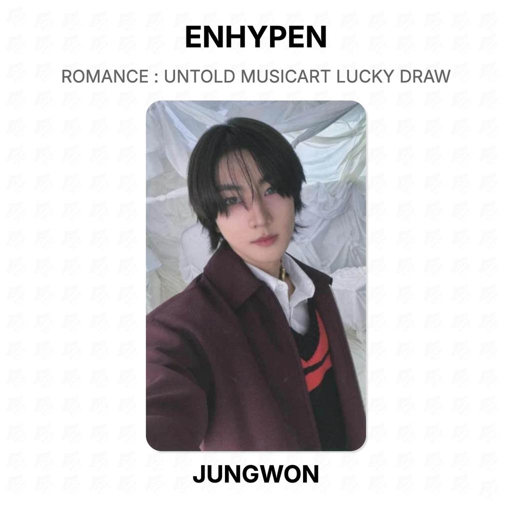 ENHYPEN ROMANCE : UNTOLD MUSICART LUCKY DRAW Official Photocard