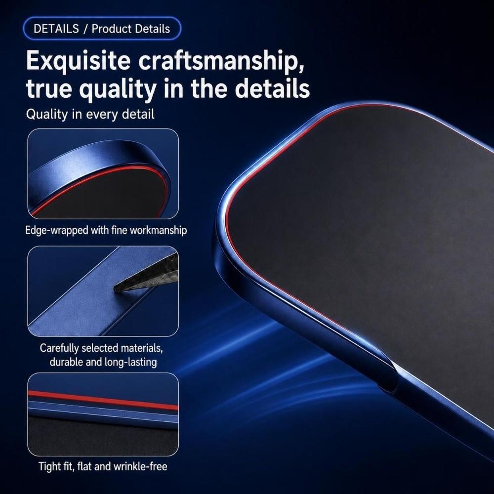 TPU Pickleball Racket Edge Sticker 16mm Paddle Head Edge Tape Tournament Use