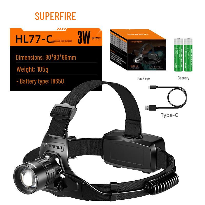 

SupFire Rechargeable LED Headlamp