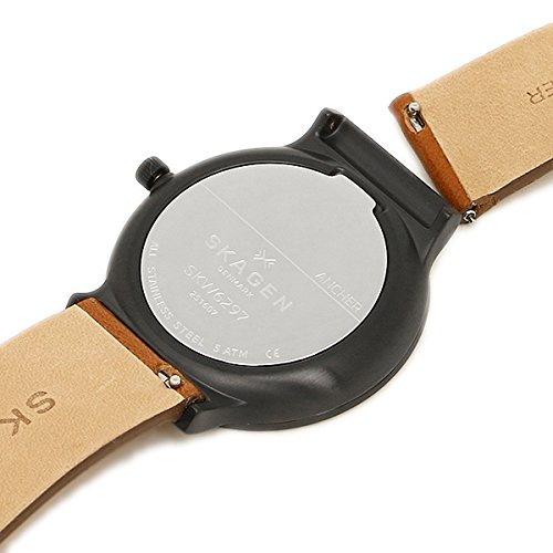 Skagen SKW6297 Wristwatch in White, Black, and Brown [Parallel Import]