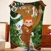 Animation T-The Secret Of K-Kells Throw Flannel Throw Blanket, Lightweight Cozy, Durable Washable Cute Cool