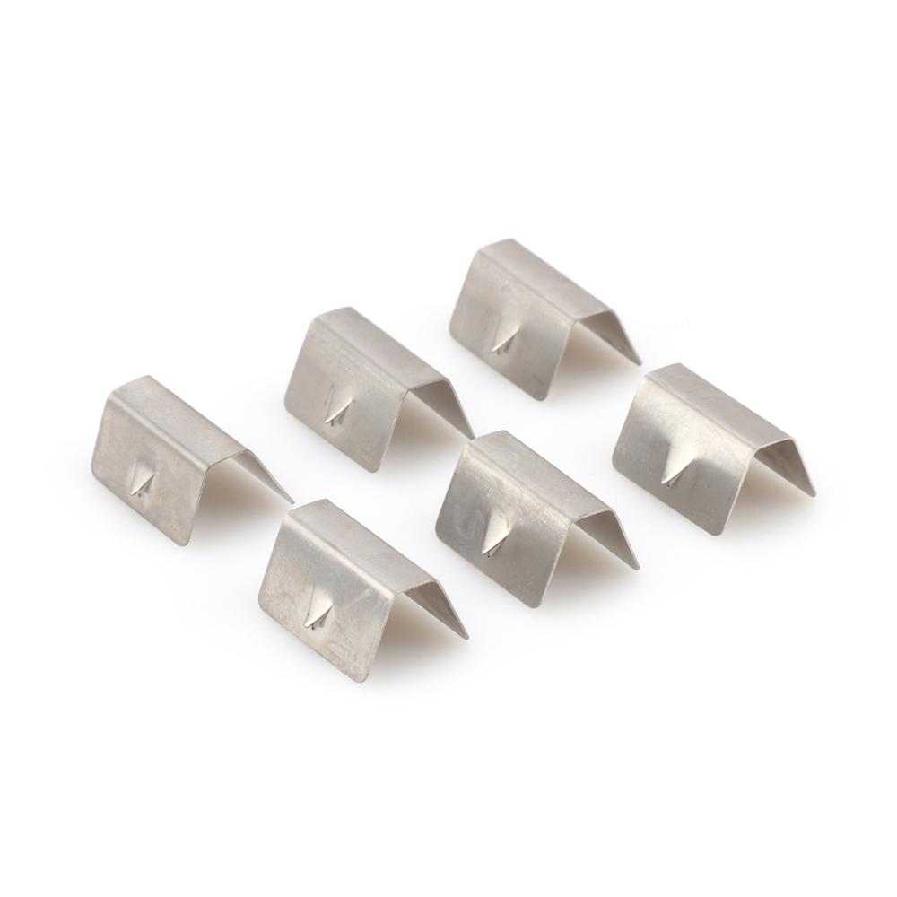 Wind Rain Deflector Channel Stainless Steel Retaining Clips For Heko G3 SNED Clip 4pcs 6pcs 12pcs Car Accessories YC101529-SL