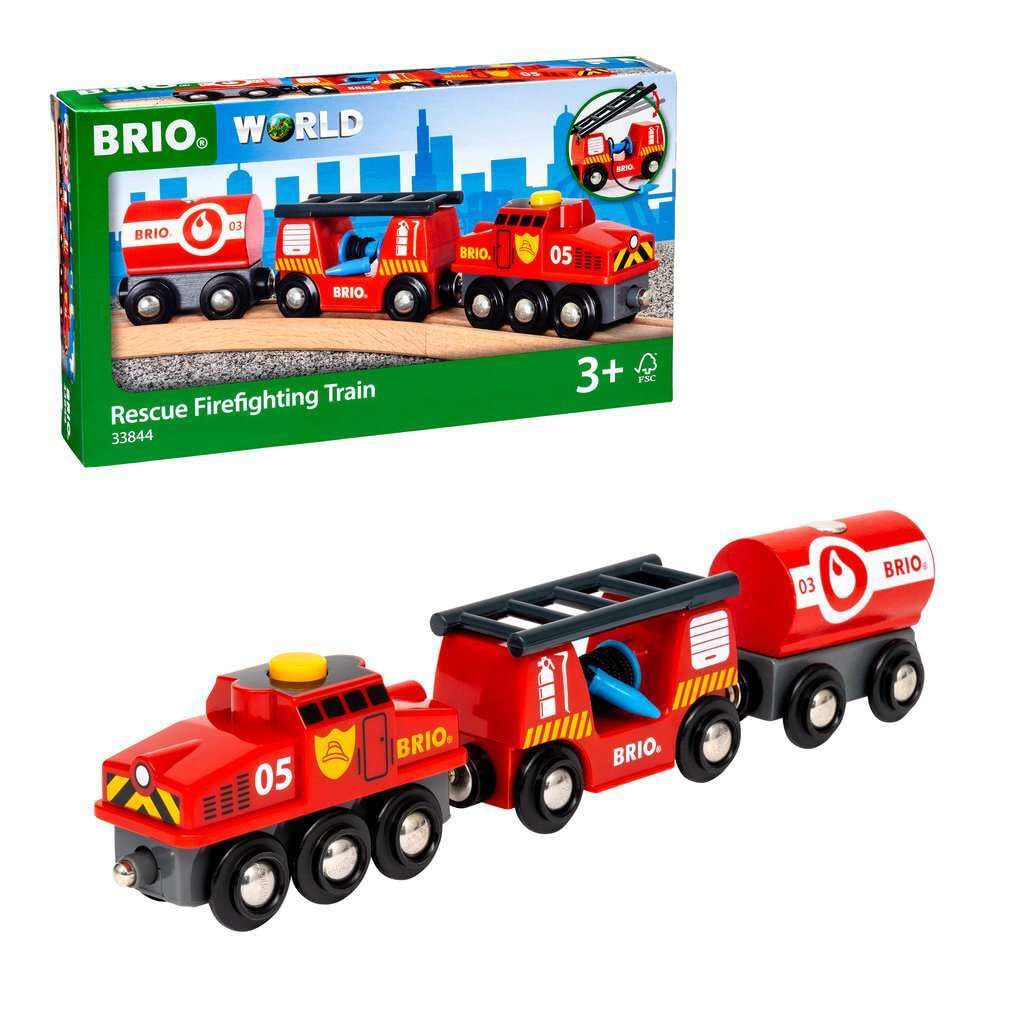 BRIO WORLD Rettungs-Güterzug 33844