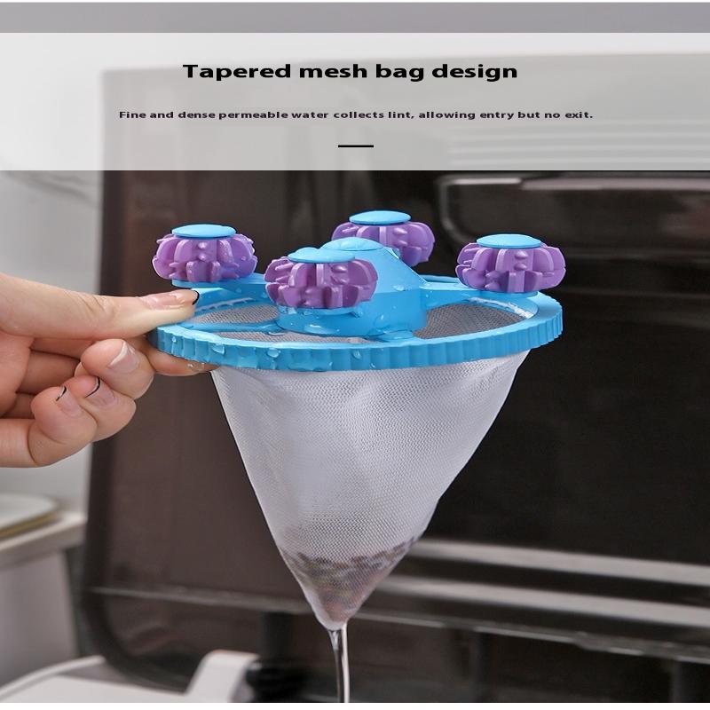 Washing Machine Filter Floating Hair Filtering Mesh Removal Laundry Hair Catcher Debris Bag Wash Ball