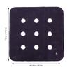 AntiBedsore Cushion Inflatable Ch  Cushion for Elderly Bedridden Patient with Pump(Royal Blue )