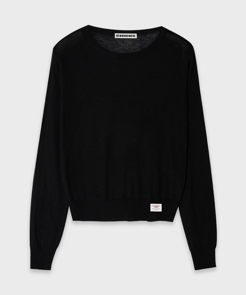 CHICKS Single Basic Round Knit (6 Colors)