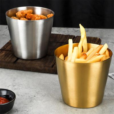 Edelstahl Küche Dip-Sauce Schüssel Goldene Silber Ketchup Französisch Frites Tasse Gewürz Gericht Hotpot Würze Tablett Geschirr