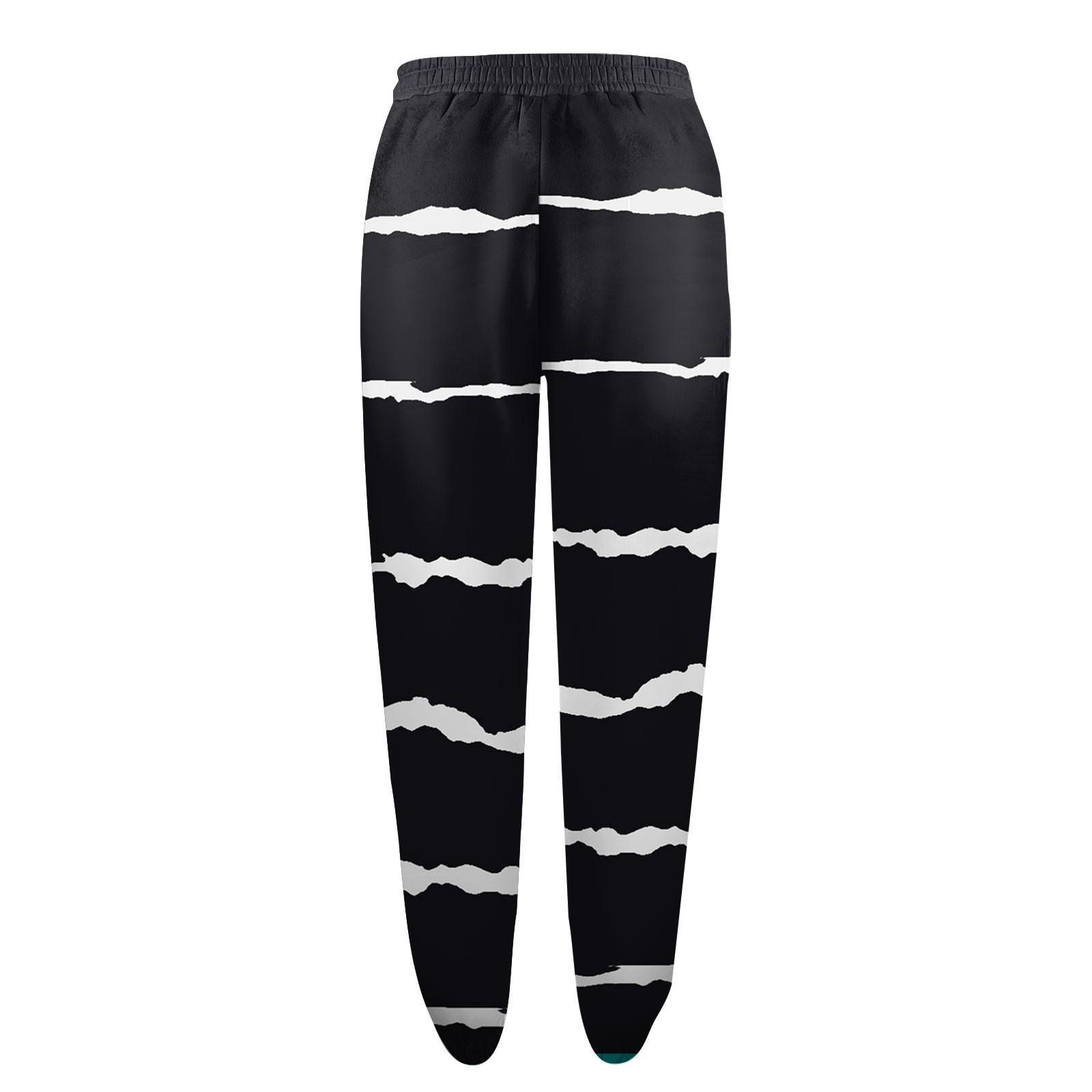 Женские повседневные модные спортивные штаны с принтом — фото 5