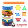 Canned Early Education Teaching Aids Solid Geometry Color Shape Cognition Kindergarten Canned Teaching Aids