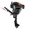 4-Stroke 6 HP Outboard Motor Fishing BoatEngine Boat Engine w/Air Cooling System Low Fuel Consumption for Inflatable Boats