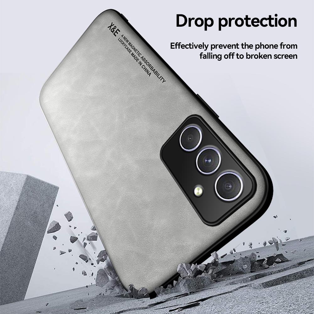 Magnetic Sheepskin Leather Case For Samsung Galaxy A34 A54 A14 A 54 34 14 5G SamsungA54 Cover Back Protection Phone Shell Fundas
