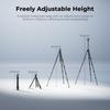 K&F CONCEPT 73" Aluminum Compact Camera Tripod Portable Travel Tripod for iPhone 22 lbs Capacity Arca Swiss Ball Head for Camera