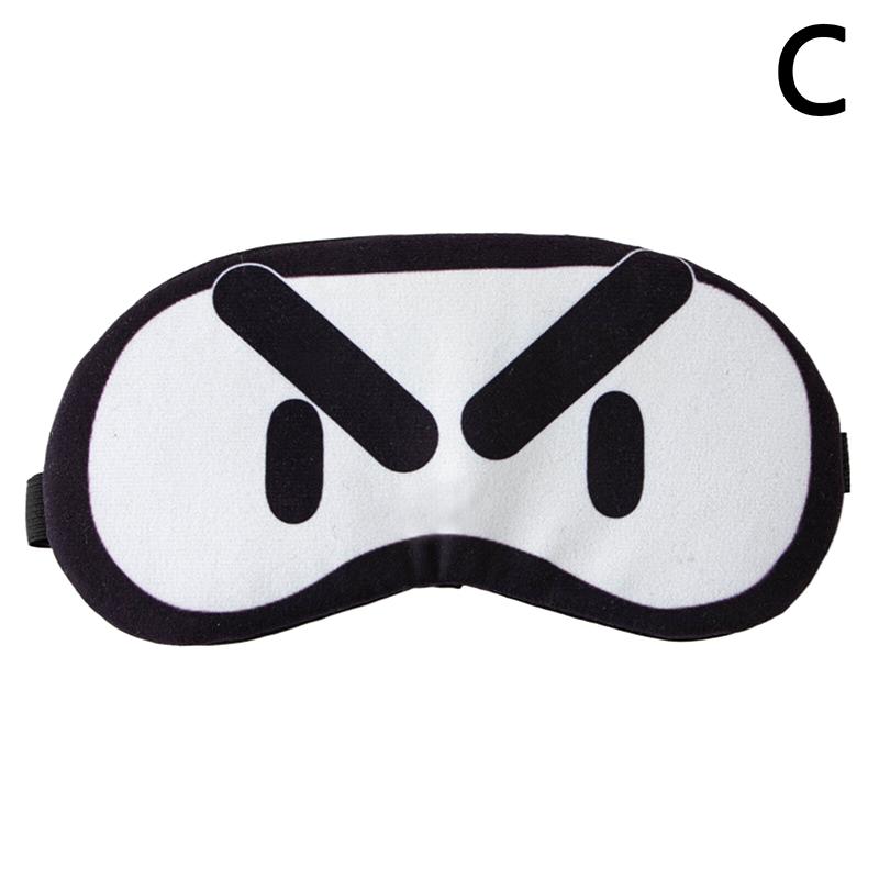 Новая Мультяшная Маска для Сна на Глаза Милая Забавная Аниме Повязка на Глаза Маска для Сна Повязка на Глаза Повязки на Глаза Помощь для Сна Путешествия Отдых Повязка на Глаза