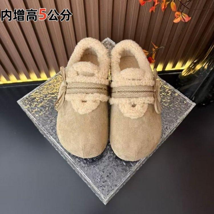 

Кроссовки Birkenstocks на толстой подошве с внутренней танкеткой, хлопковые, новые, из бархата, теплые, верхняя одежда, пушистые туфли Мэри Джейн 35