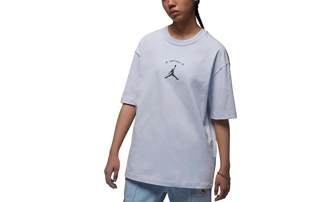 Jordan T Shirt Women's Light Purple FJ7710-085