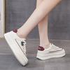 Nye Høy Såle Hvite Sko for Kvinner Vinter Nye Sklisikre Sneakers Lett å Matche Casual Mote Sportssko