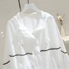 Mode Sommer Sonnencreme Hoodie Damen Locker Bedruckt UV-Schutz Jacke Lässig Sonne mit Kapuze