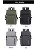 Minimalist Water-resistant Leather Backpack - Ideal for Men, Students, and Commuters