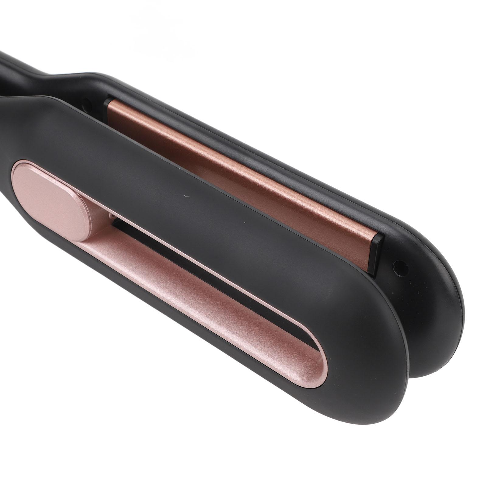 

2 в 1 выпрямитель для волос щипцы для завивки волос предотвращают ожоги инструмент для укладки волос с ЖК-дисплеем для женщин EU Plug