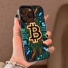 Bitcoin Color Phone Case For IPhone 17 16 15 14 13 12 11 Pro Max Plus Pro Shell