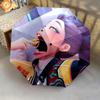 Vibrant Fashion Playful Elegance Folding umbrella Suitable for all seasons 8 paraphenoid bones Sun umbrella printing Gift