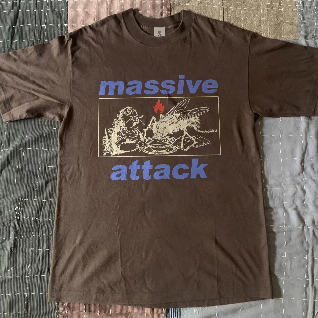 Massive Attack dark chocolate Shirt reprint unisex shirt AN70215 XXL