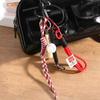 New Handmade Nylon Rope Bag Pendant Baseball Braided Keychain Bag Fashion Charms Accessories