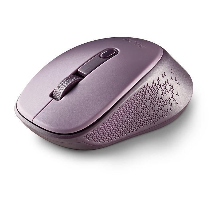 Bezdrátová optická myš - NGS - DEW LILAC - 2,4 GHz - 800/1600 DPI - Oboustranná, tichá