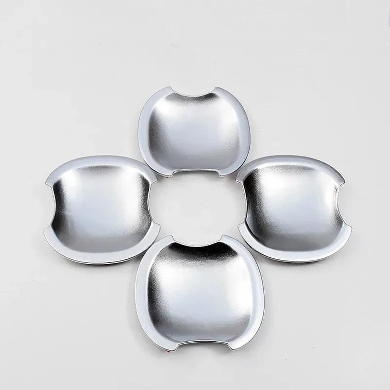 Car Decoration Door Handle Cover For Suzuki Swift 2005-2017 Glossy Black Carbon Fiber Car Trim Sticker Styling Accessories