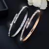 Fashion Minimalist Style Light Luxury Zirconia Women's Simple High-end Versatile Bracelet