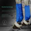 4pcs/set 3 Size Horse Sport Boots Set Colorful Leg Protective Support Gear  Protect Horse Legs