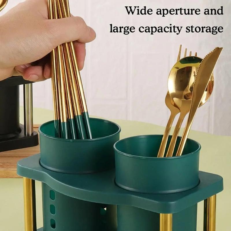 Cutlery Organizer Kitchen Fork Spoon Drain Storage Holder Detachable Dinnerware Tableware Drainer Storage Box Kitchen Organizer