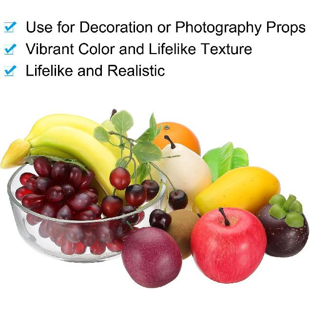 PATIKIL 20 Pcs Artificial Mini Mushroom, Foam Simulation Fake Small Mushroom Lifelike Realistic Faux Fake Fruit Model for Home Kitchen Party