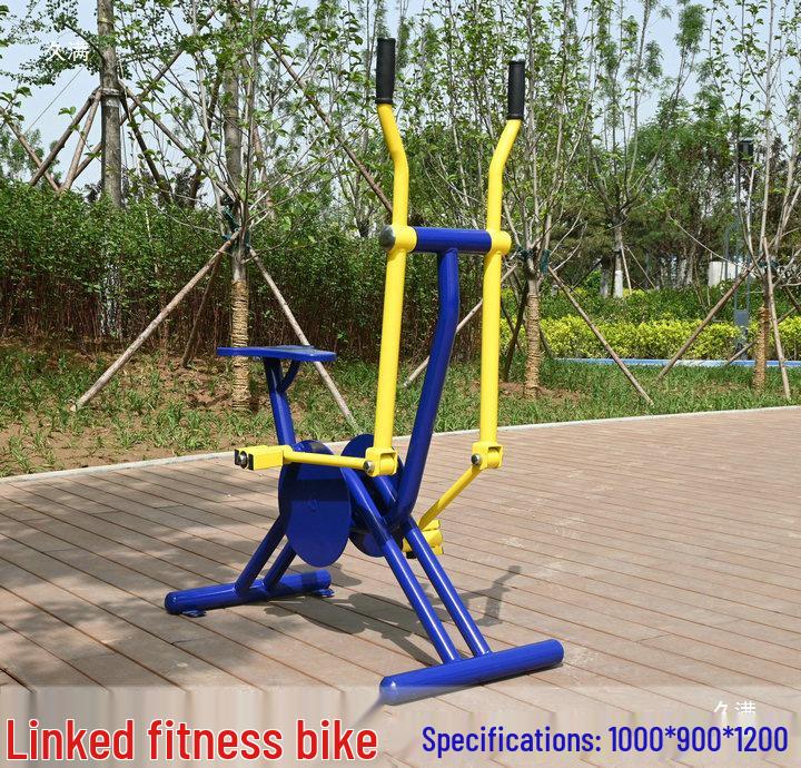 Community Park Double Sit-Stand Waist Twister for Outdoor Fitness