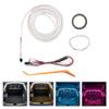 2/4M LED Car Trunk Light Strip No Drilling Dynamic Flowing Light Strip Ambient Decor Atmosphere Lamp Strip For Tesla 3 Y S X