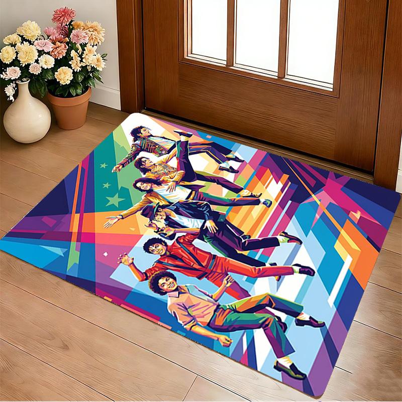 Michael Performance Living Room Nonslip Area Rug Soft Carpet For Bedroom Gameoom Playroom Sofa Office Home Decor Doormat