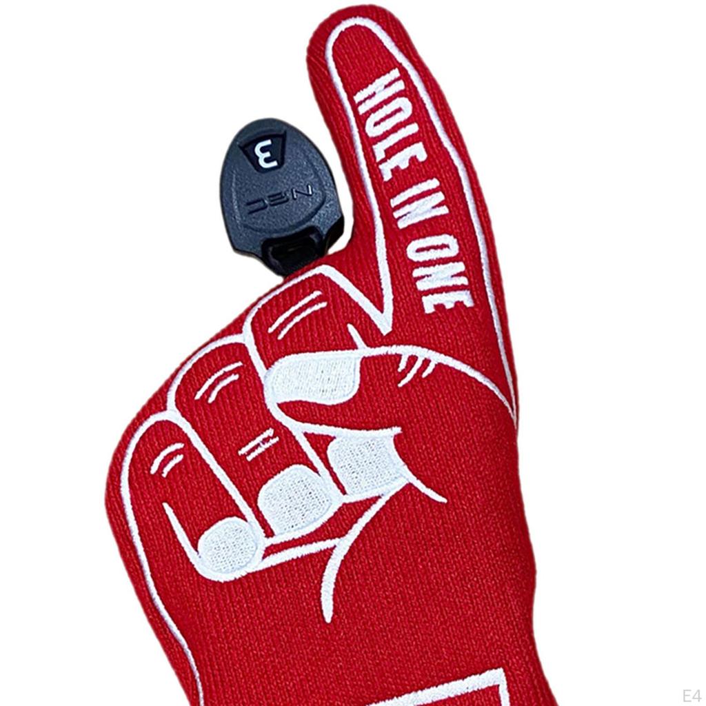 Golf Club Head Cover Knitted Wood Headcover for Travel Accessories