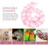 Cotton Rope Toy Climbing Rope For Bird Rope Perch Lizard Climbing Toy Small Pet Rope Toy Hamster Cage Decor Pet Swing