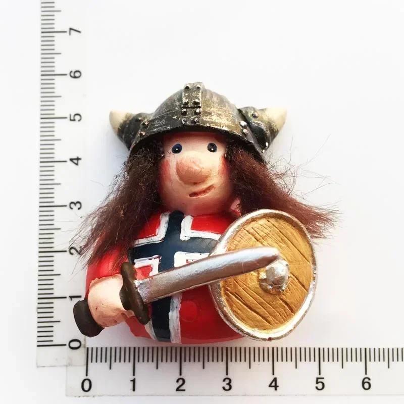 Nordische Dänemark Kühlschrankmagnete Dekorative Kunsthandwerk Sammlung Geschenk Kopenhagen Royal Crown Tourismus Memorial Kühlschrankaufkleber