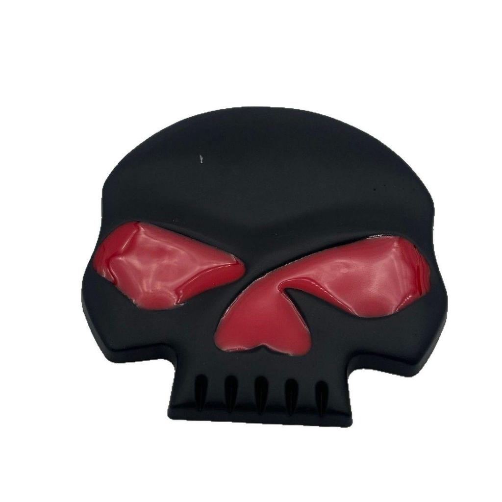 3D Metal Skull Emblem for Car Body Decoration